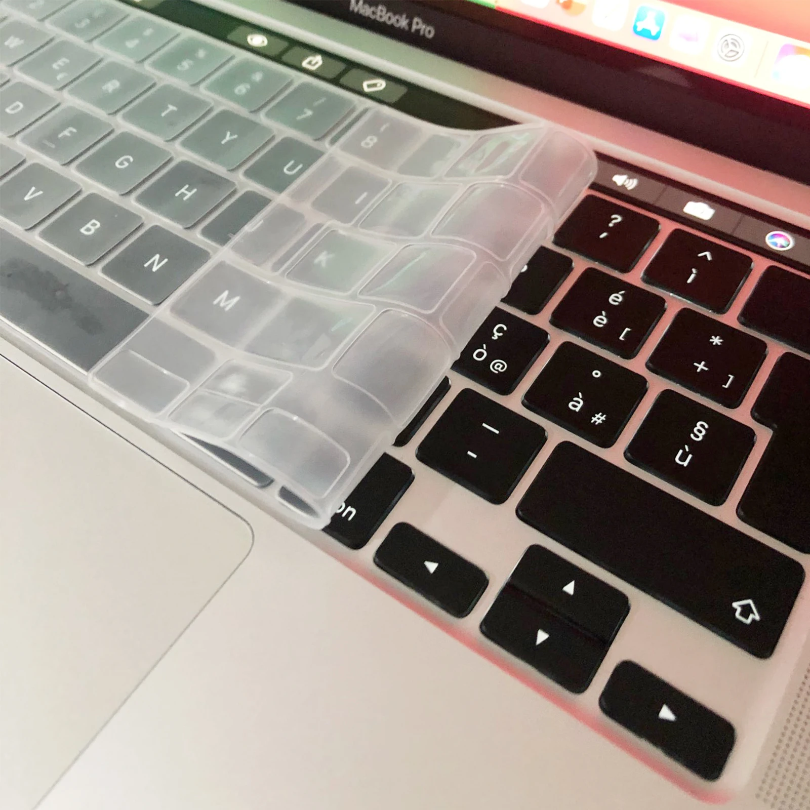 Чехол для клавиатуры Macbook Air 13 11 Pro Touch Bar ID 15 16 17 12 Retina силиконовый защитный чехол из