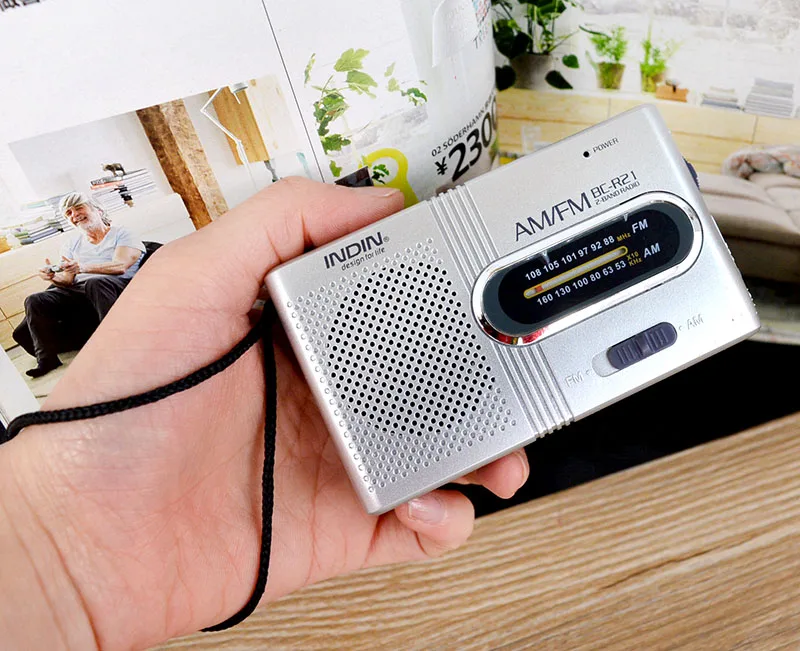 AM 530-1600 FM 88-108 кГц AM/FM портативное радио Карманный Универсальный приемник с