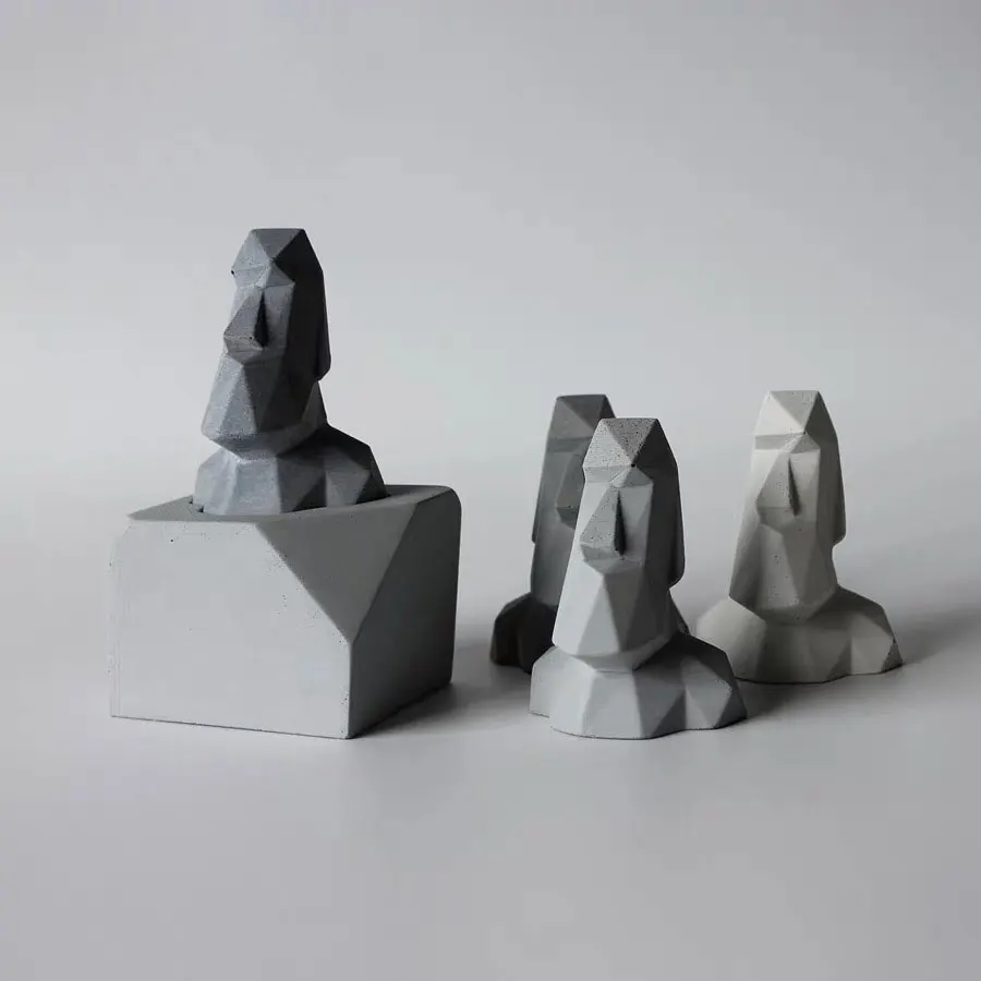 2 шт. разделительный состав для пресс форм из бетона остров Пасхи статуя дарующая