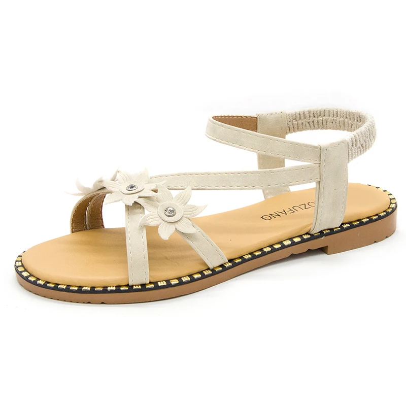 2020 брендовые пляжные сандалии на плоской подошве женские шлепанцы богемные