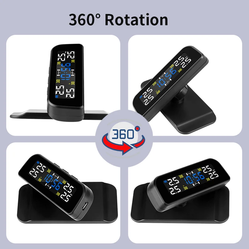 Система контроля давления в шинах Develuck TPMS автоматическая система на солнечной