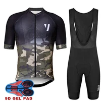 summer pro cycling kit for men team quick dry breathable bike wear short sleeve cycling jersey set bib shorts drop shipping