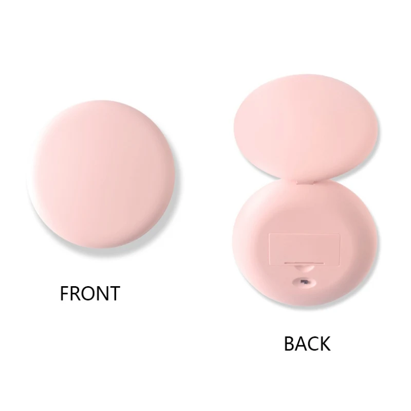 Компактное зеркало для макияжа с 10 кратным увеличением и светодиодной