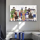Японское аниме постер Наруто Саске винтажная Картина на холсте HD настенное украшение картина кукро гостиная домашний декор Фреска