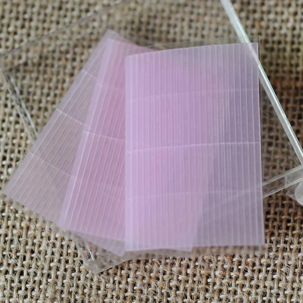 10 листов невидимая волокнистая Двухсторонняя клейкая лента для век технические