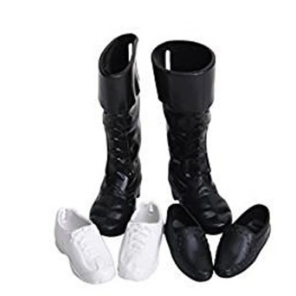 4 пары модные туфли на высоком каблуке для кукол Blyth 1/6 ботинки Licca мини-обувь Momoko