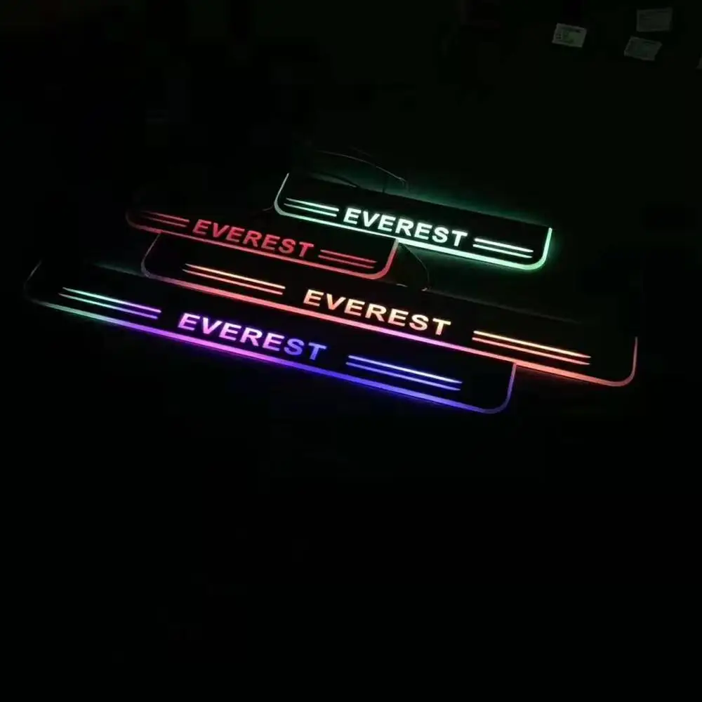 Светодиодная подвижная дверная накладка Osmrk для Ford everest endeavor Накладка на порог