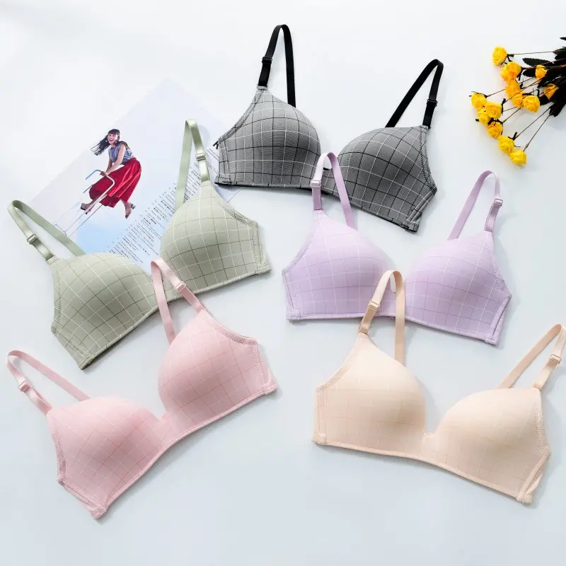 

Fashion Women Underwear Thin Sexy Bras Push Up Lingerie No Steel Ring Seamless Bra Bralette Wireless Brassiere Female Intimate