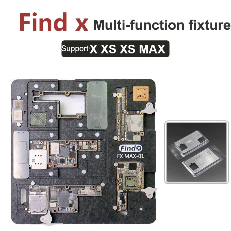 Запасные части FindX для iPhone X/XS MAX подставка материнской платы охлаждающая жестяная
