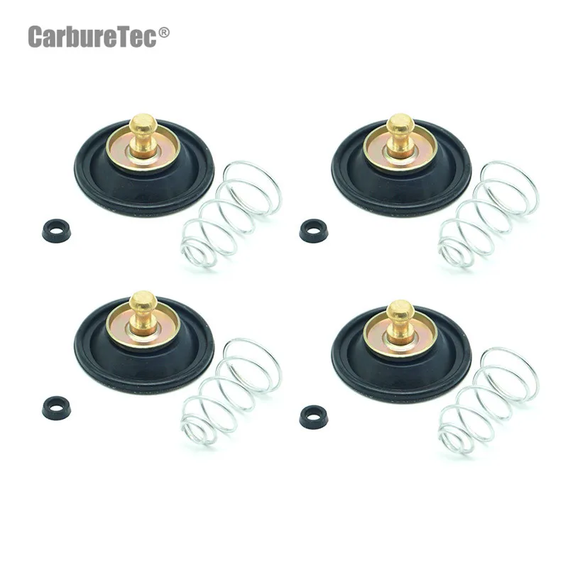 

4 Carburetor Air Cut Off Valve Sets Spring O-ring for HONDA GL1100A Goldwing Aspencade 82-83 GL1100I Goldwing Interstate 80-83