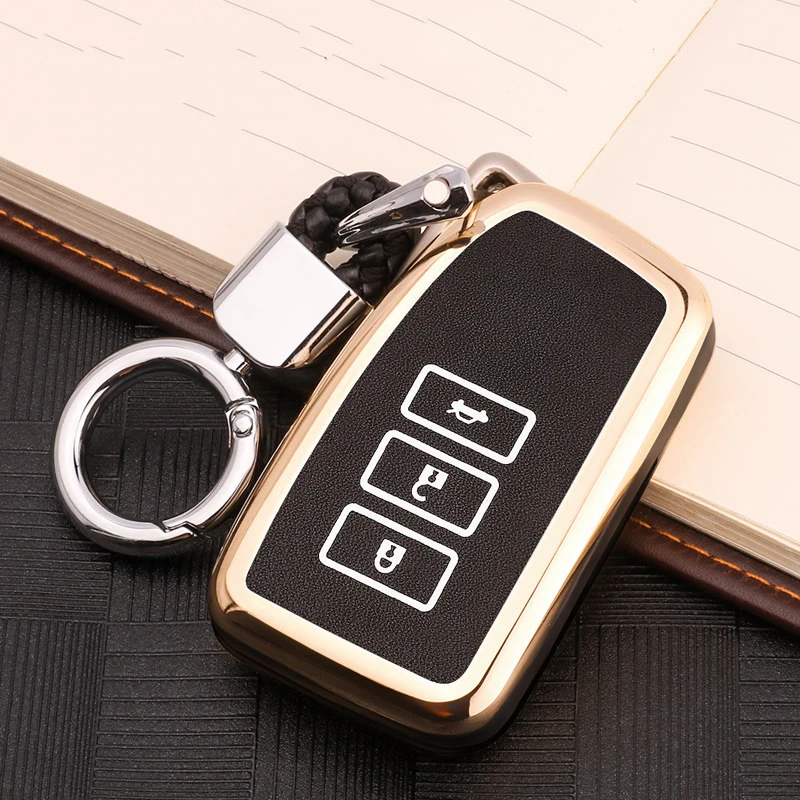 Светящийся кожаный чехол для ключа стайлинга автомобиля Lexus RX200 ES200 ES250 ES300h NX200t GSI