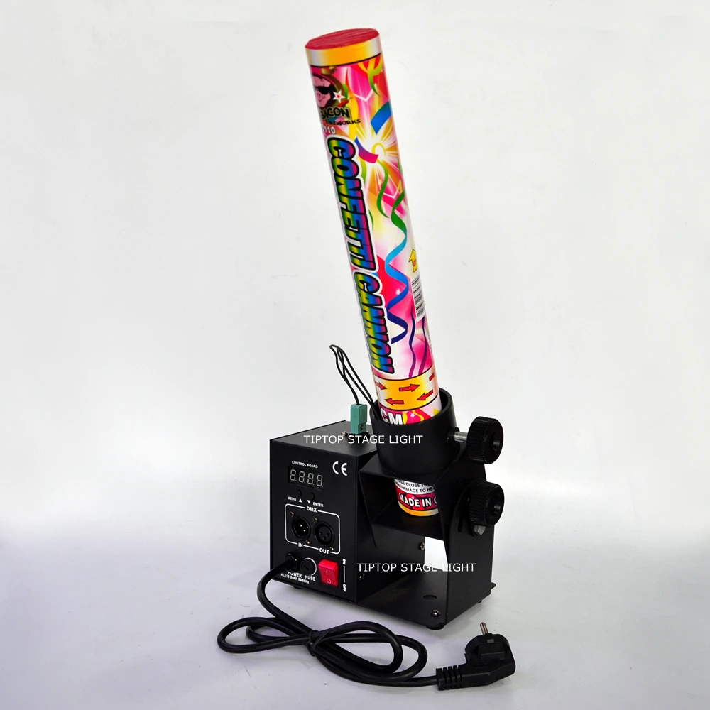 Gigertop TP T181B 2 простая модель одна съемка Конфетти Кэннон DMX управление мульти угол