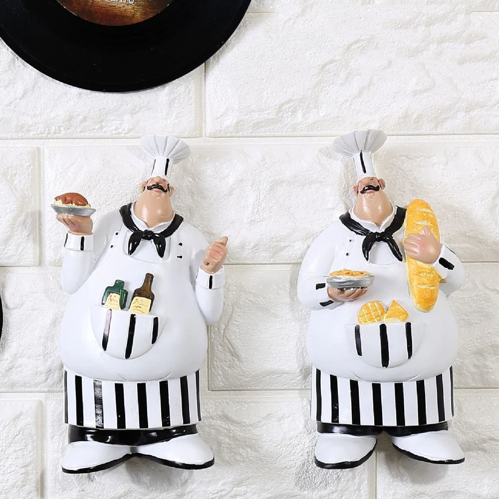 Украшения для кухни ресторана хлебобулочной выпечки шеф повара из смолы ручная