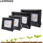 Светодиодный прожектор полного спектра для выращивания растений, водонепроницаемый, IP67, 50 Вт, 100 Вт, 200 Вт, 300 Вт