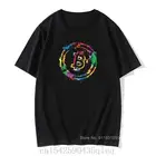 Веселые мужские футболки, красочная футболка с рисунком биткоина, 3D футболка с графическим рисунком, 100% хлопок, XS-3XL