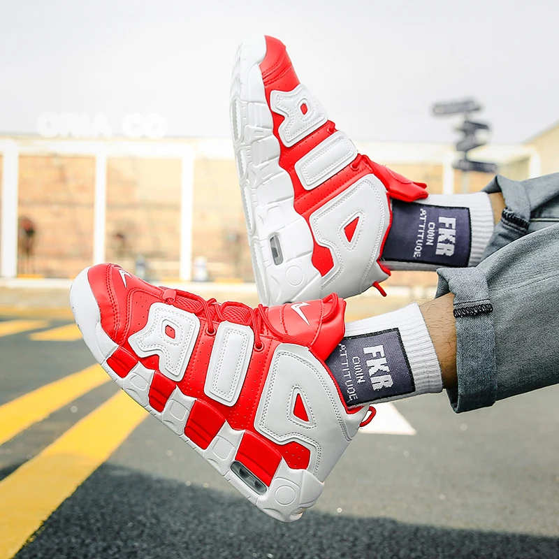 Новинка 2020 Баскетбольная обувь R.xjian2020 с воздушной подушкой мужская спортивная