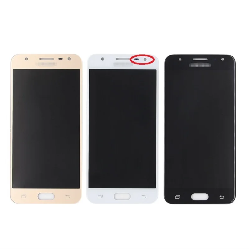 Samsung Galaxy J7 Prime G610 G610F On7 2016 G6100 сенсорный ЖК-экран Замена отверстия два | Мобильные