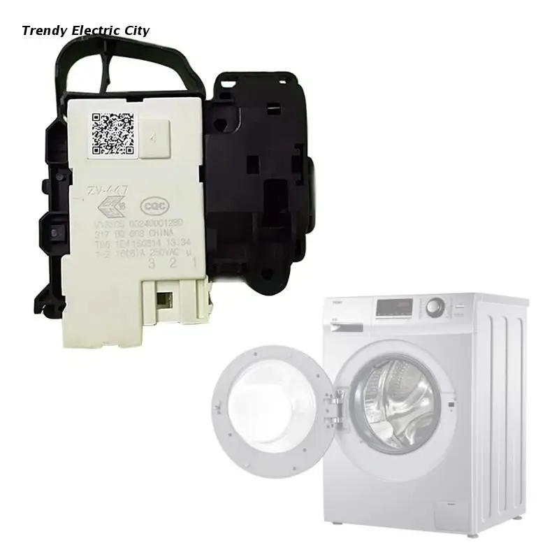 

ZV-447 Washing Machine Door Lock Time Delay Switch Washing Machine Parts For Haier Media TCL 0024000128A/0024000128D