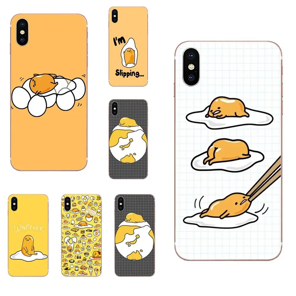 Для Xiao mi 3 4 4C 4i 5 5s 5X6 6X8 SE Pro Lite A1 Max x 2 Note TPU чехол для мобильного телефона Cute Gudetama Lazy Egg