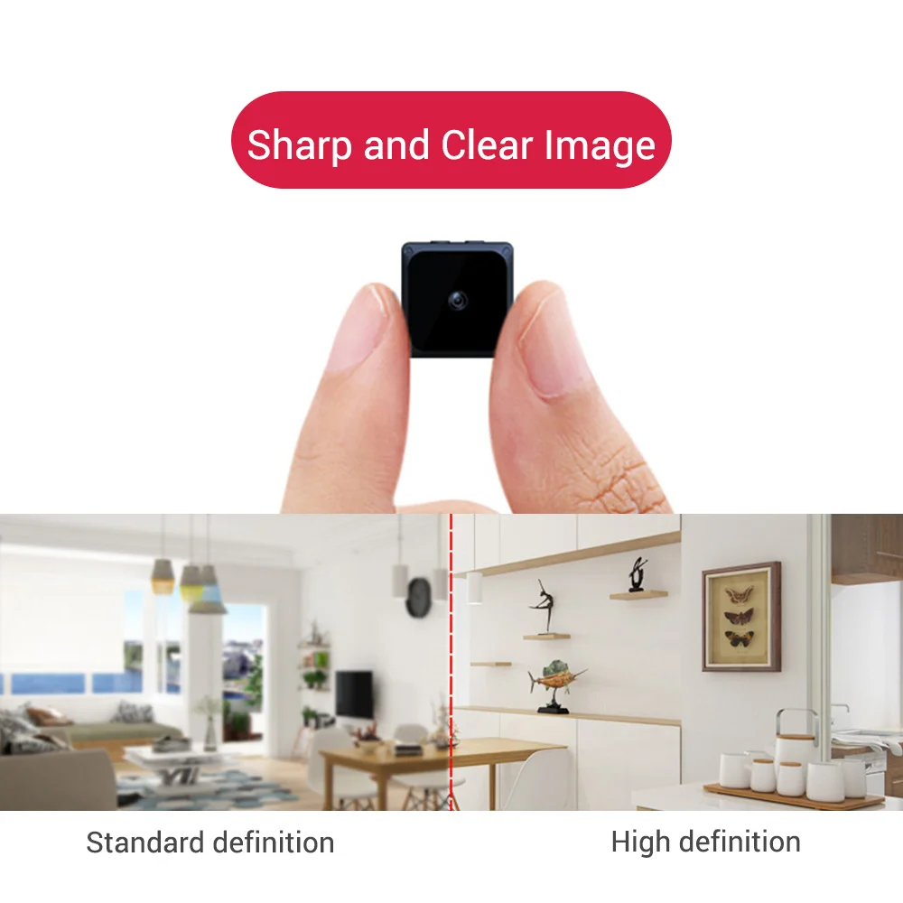 Koop Draadloze Wi-fi Camera Mic Mini Camera W/Nachtzicht En Motion Sensor Home Secutity Camera Voor Auto Surveillance Baby Huisdier Drone