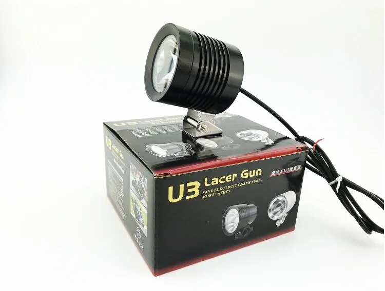 QIPO 1 шт. мотоциклетные светодиодные стробоскопические фары U3 Spot внешние DRL