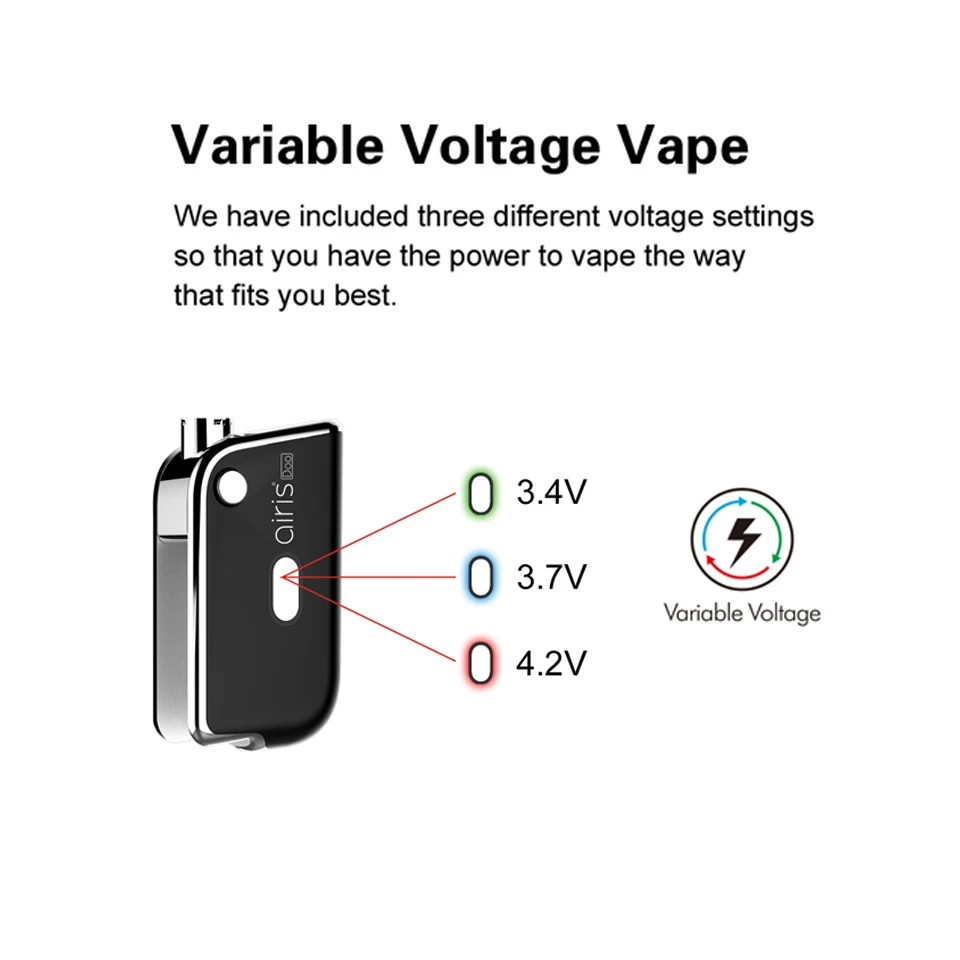 Распродажа! AIRISTECH airis Doo Vape Mod 450 испаритель mAh fit 510 резьба бак КБР Портативный |
