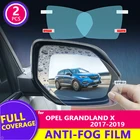 Для Opel Grandland X 2017 2018 2019 полное покрытие для зеркала заднего вида непромокаемая пленка противотуманная наклейка на автомобильное зеркало автомобильные аксессуары