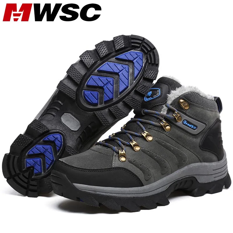 Мужские зимние ботинки с меховой подкладкой размеры 36-47 | Обувь