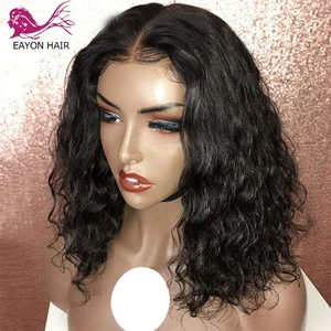 Парик EAYON из натуральных бразильских волос, плотность 150, на шелковой основе, 5 Х5