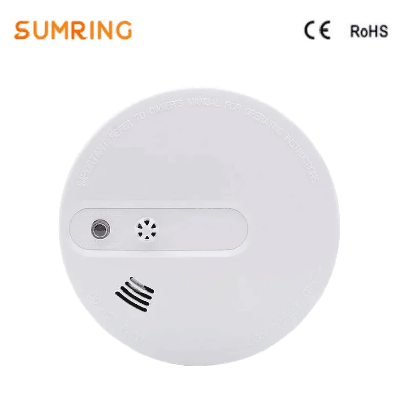 5/10pcs Fire Alarm Detector Heat Smoke Detectors With 85dB Voice Smart House 2 in 1 Standalone | Безопасность и защита