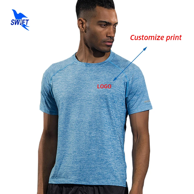 Футболки для бега с принтом на заказ мужчин женщин и детей быстросохнущие