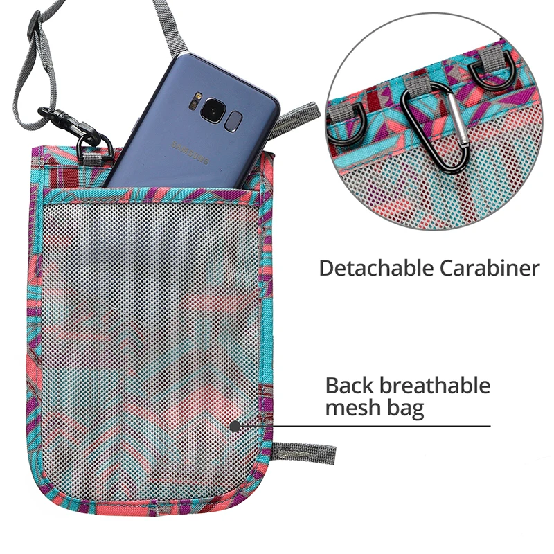 Сумка-кошелек Мужская/женская из ткани Оксфорд многофункциональная сумочка на