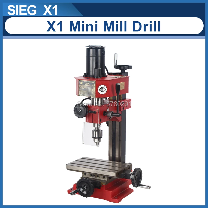 

SIEG X1 Mini Mill&Drill Machine 220V 150W Brushless motor micro Drill Machine