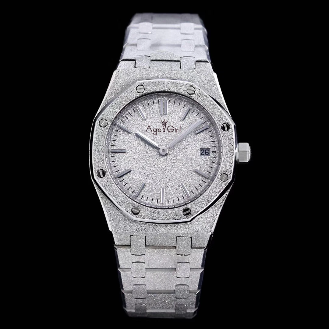 

Classic New Women Lady Watch Girl Sapphire Matte Stainless Steel Luminous Watches Royal Oaks Yellow Gold Silver AAA+