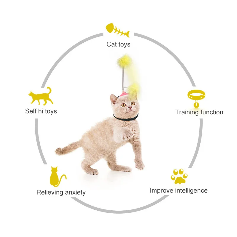 2021 Кот-стик с самовозбуждением игрушка для кошки &quotДразнилка&quot игрушки