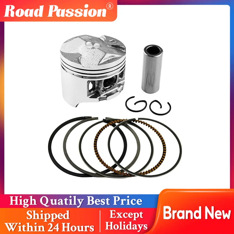 

Road Passion 1/4 Set Motorcycle Parts Piston Rings Kit 48.5~49mm for Honda CBR250 CBR14 CBR17 MC14 MC17 KT7