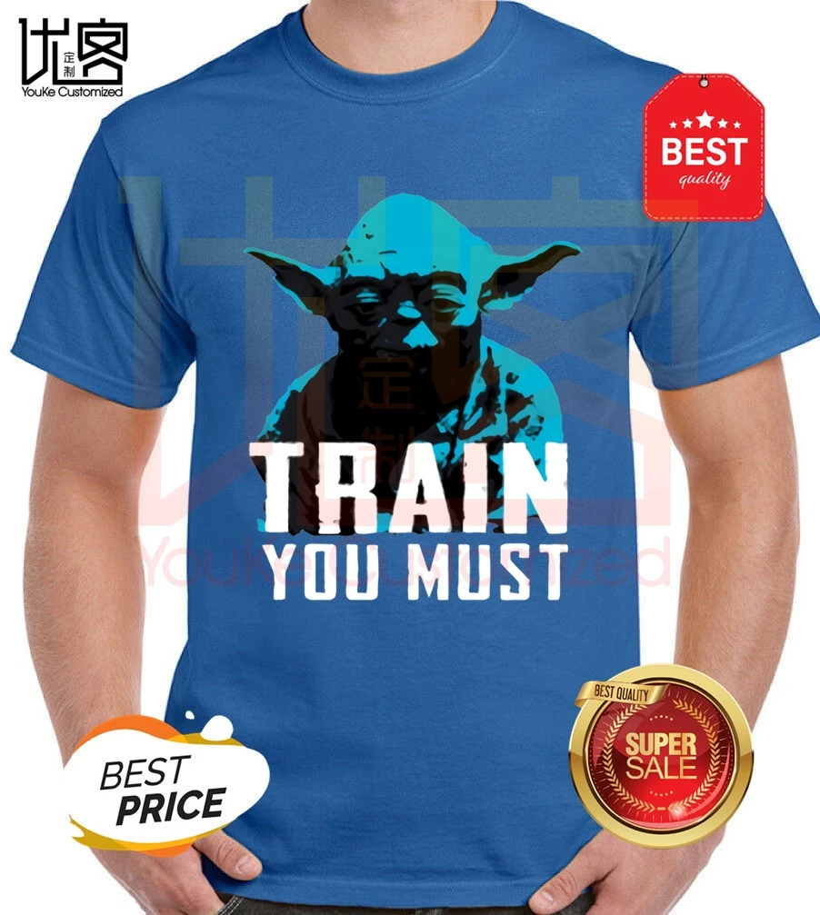 Дрессируйте свою должны футболка для Для мужчин наряд подчеркивающий