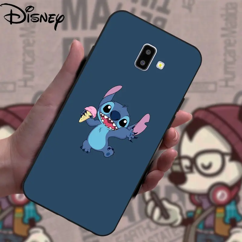 

Disney Cute Cartoon Minnie Mickey Stitch Couple Phone Case for Samsung J4/J6/Plus/J8/GT-I9168I/Men Phone Cover