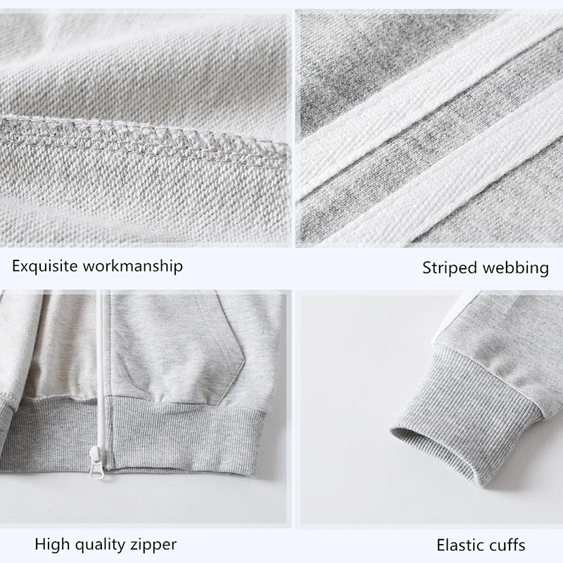 Комплект детской одежды для мальчиков 2019 Осень Дети сбоку в полоску спортивный