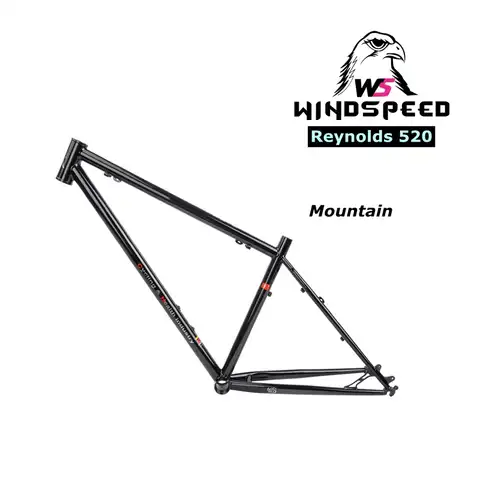 Рама для горного велосипеда DARKROCK windspeed PRO-2, 26 дюймов, детали для горного велосипеда из 520 стали, детали для горного велосипеда
