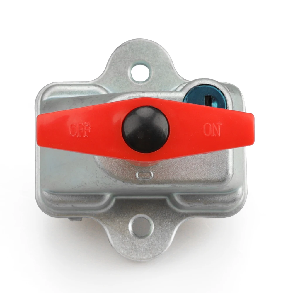 Изолятор аккумулятора 250 А выключатель с фиксированным ключом для лодки