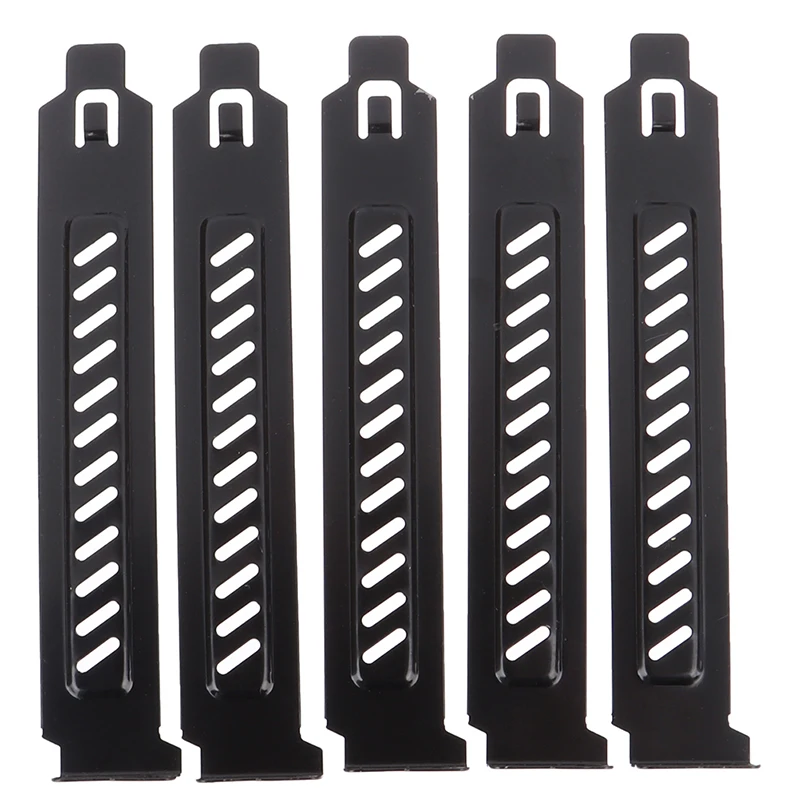 

New 5 Pieces PCI Slot Cover / PCI Slot Dust Cover Filter Blanking Board Cooling Fan Dust Filter Ventilation PC Computer Case