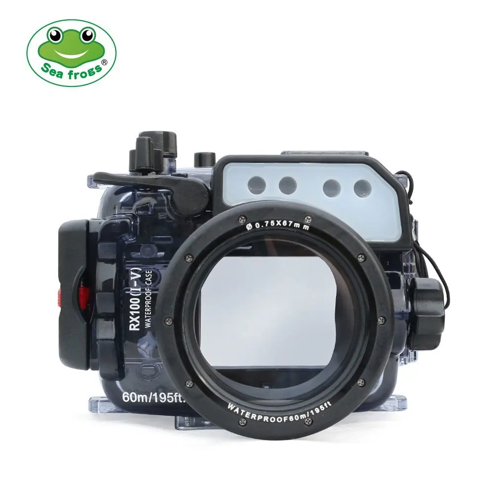 Seafrogs 60 м/195ft подводный Камера лампы проектора Sony DSC-RX100(I-V) M2 M3 M4 M5