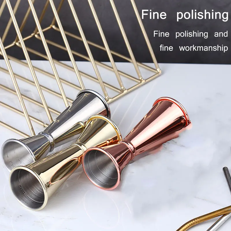 Коктейльный бар Jigger из нержавеющей стали японский дизайн двойной дух мерная