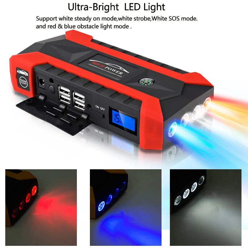 Зарядное устройство автомобиля-пусковое Мощность Дополнительный внешний