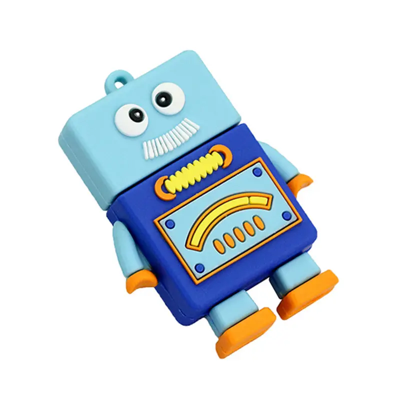 Реальная емкость флеш-накопитель мультфильм милый Android Робот 4 Гб 8G16GB USB флеш-накопитель Забавный BB8 Монстр карта памяти Флешка подарки