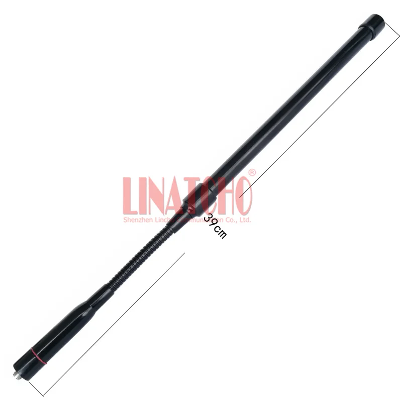 Long Foldable gooseneck tube 144/430mhz CS tactical Walkie Talkie VHF UHF SMA female antenna