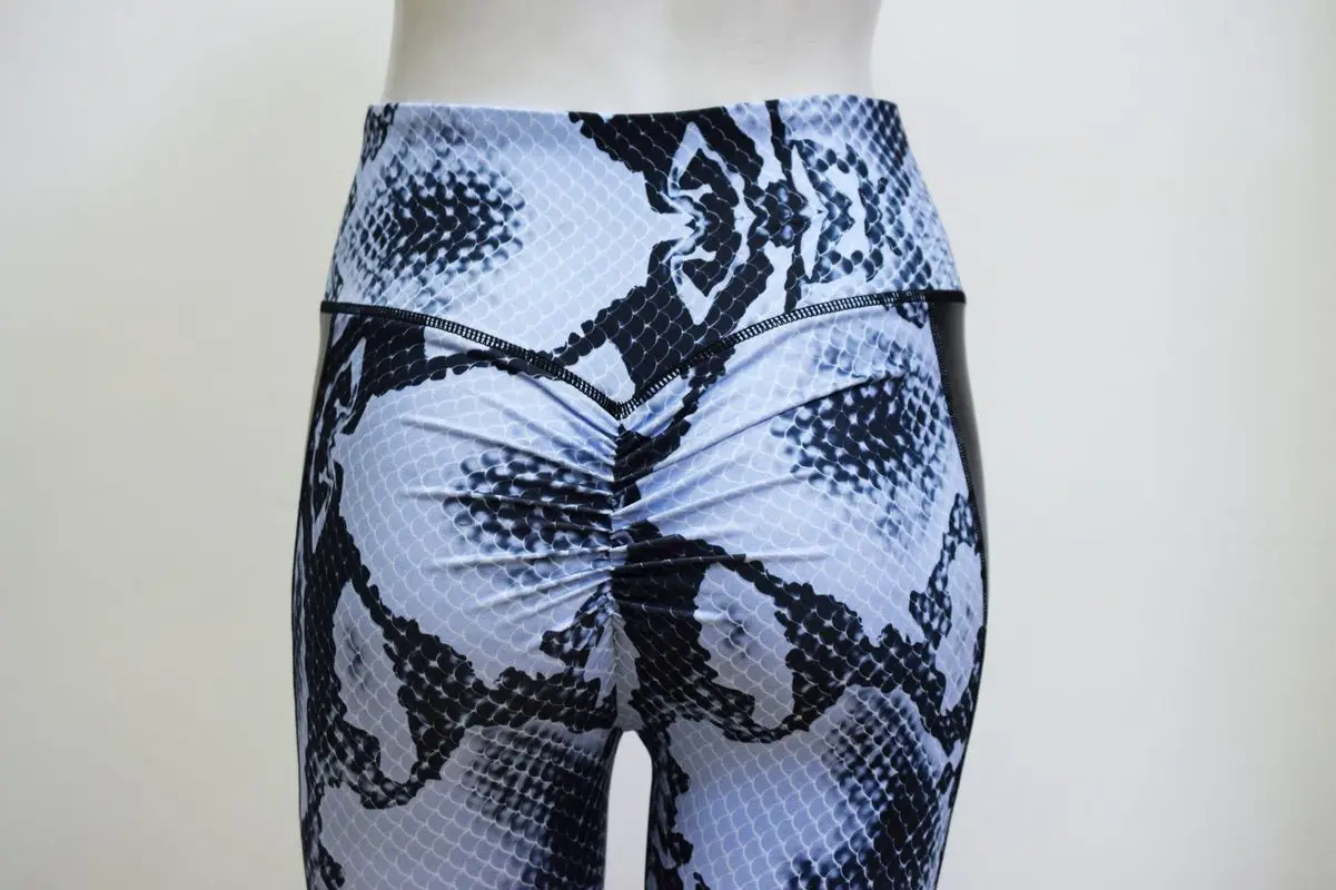 Штаны для йоги с высокой талией 2019 сексуальные леггинсы спортивные женские