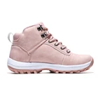 2021 розовая Зимняя теплая Модная спортивная обувь для снега, Женская походная обувь с высоким верхом, водонепроницаемая женская обувь