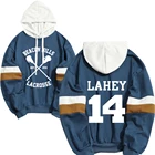 Толстовка унисекс, 24 Lahey Mccall, однотонная, в стиле хип-хоп